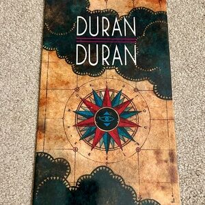 Duran Duran Vintage Tour Guide with Poster Insert and Ticket Stub